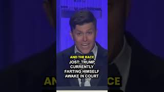 Colin Jost on Trump’s Courtroom Flatulence [upl. by Enia]