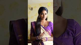 Vinusha Devi Vijay Tv serial heroine Panivizhum Malarvanam Reels shorts [upl. by Lehcir]