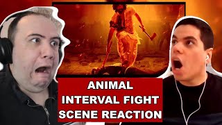 ANIMAL EPIC INTERVAL Fight Scene Reaction By Foreigners  RANBIR KAPOOR [upl. by Tomasina]