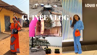 MA PREMIÈRE FOIS EN GUINÉE VLOG GUINÉE CONAKRY petite escale au village et au Sénégal PART 1 [upl. by Berghoff]