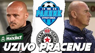 RADNIK SURDULICA VS PARTIZAN  Stefan Milicevic LIVE [upl. by Loella314]