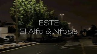 Este  Ei alfa amp Nfasis lyrics [upl. by Eelirol]