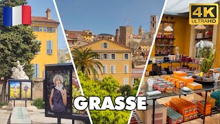 GRASSE France Worlds Perfume Capital  🚶‍ 🇫🇷 Walking Tour French Riviera [upl. by Animrac]