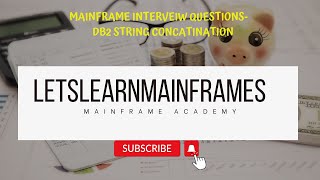 Mainframe Interview questions Db2 string concatenation [upl. by Giana923]