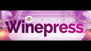 KDC REATREAT 2024 WINEPRESS  VEN DR MOSES OMEKE THE KINGS WATCH [upl. by Otiragram70]