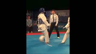 Old school taekwondo  Abel Mendoza  taekwondo oldschool worldtaekwondo mexico martialarts [upl. by Liddie]