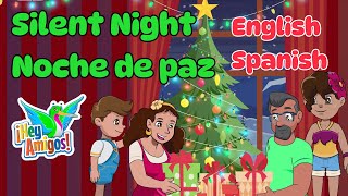 Christmas Navidad Songs in Spanish Silent Night Noche de paz [upl. by Atiuqehs724]