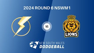 2024 NSWDL R6 Mens Div 1 Leichhardt Lions vs Liverpool Lightning [upl. by Eilrak831]