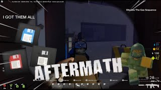 I GOT ALL THREE FLOPPY DISKS IN ROBLOX AFTERMATH [upl. by Eelahc]