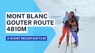 Mont Blanc  Gouter Route 2024 [upl. by Ahsait]