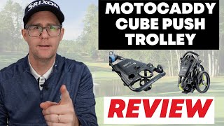 Motocaddy CUBE Push Golf Trolley [upl. by Cerf]