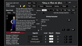 Idling To Rule The Gods gameplay ITA  9  Divinity generator [upl. by Anrapa121]