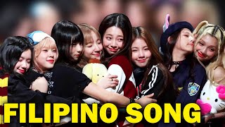 UNIS to perform a Filipino song at their Fancon [upl. by Aztin]