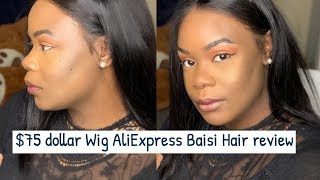 75 Aliexpress Baisi Bob Wig  All Things Ashley N [upl. by Torbert374]