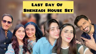 Shehzadi House Dramay Ki Shooting Hoi Khatam 🥹  BTS  Shehzadi House  Aisha Afridi [upl. by Domenico476]