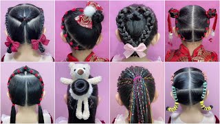 Braided Ponytail Hairstyles Tutorial  Step by Step Hair Styling Guide [upl. by Eilhsa]