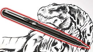 Pentel brush pen review and comparison Pentel pocket art [upl. by Sibilla127]