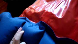 Deflating Bestway camping Air mattress extended version [upl. by Soule514]