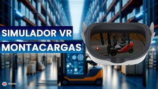 Simulador de montacargas en realidad virtual  3Destiny [upl. by Aronal187]