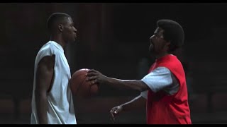 Denzel Washington and Ray Allen intense 1on1 game [upl. by Reivaxe]