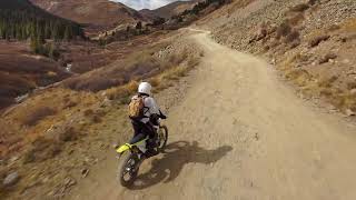 Alpine Loop via 4K Drone  Animas Forks Ghost Town [upl. by Anailuig90]