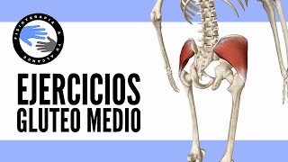 Los 5 mejores ejercicios para trabajar el gluteo medio [upl. by Ulrick]