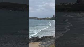 Surfers at Fistral beach 230924 [upl. by Pillow]