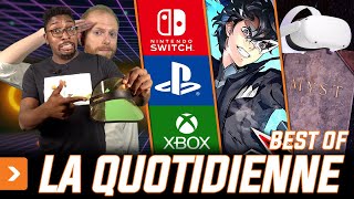 Sony Nintendo et Microsoft ensemble Cyberpunk 2077 remboursé cest le Best Of de la Quotidienne [upl. by Burkley188]