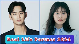 Kim Soo Hyun and Kim Ji Won  Queen of Tears  Real Life Partner 2024 [upl. by Valdis]