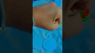 Seerat and aarika videos How to make mini cute cutter♥️🌺 [upl. by Aibara171]