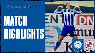 Match Highlights  Latics 1 Reading FC 0 [upl. by Ysabel]