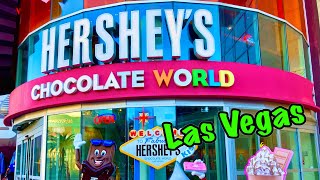 Hershey’s Chocolate World Las Vegas  Walking Tour 2021 [upl. by Broeker]