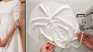 Sleeve Sewing Techniques ✅️ How To Sew A Beautiful Sleeve [upl. by Limhaj]