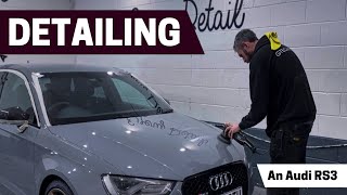 Detailing a Nardo Grey Audi RS3 [upl. by Varick84]