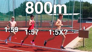 3 RUNNERS UNDER 2 MINUTES  800m Time Trial [upl. by Cato]