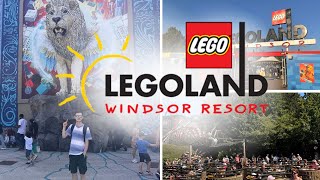 MY FIRST VISIT  LEGOLAND WINDSOR RESORT VLOG JULY 2024 [upl. by Mahgirb]