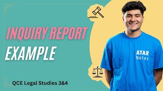 Example Inquiry Report  QCE Legal Studies 3amp4 [upl. by Hiro]