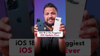 Buggiest iOS Update Ever ft iOS 18 shorts [upl. by Barnabe]