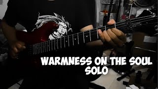 Warmness On The Soul  Avenged Sevenfold Solo Cover [upl. by Neetsyrk635]