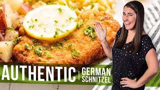 How to Make Authentic German Schnitzel  The Stay At Home Chef [upl. by Ataliah321]