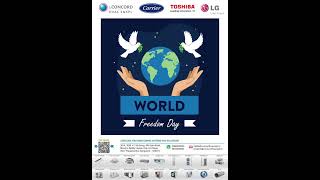 World Freedom Day viralvideo youtubeshorts airconditioner hvacexperts [upl. by Pansir552]