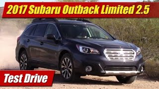 2017 Subaru Outback Limited 25 Test Drive [upl. by Nawyt379]