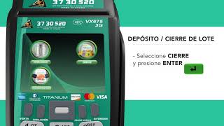 VERIFONE  CIERRE DE LOTE [upl. by Fusco345]