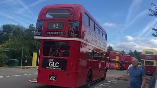 Routemaster Route 43 [upl. by Aisilef]