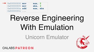 Reverse Engineering With Unicorn Emulation [upl. by Ganny513]