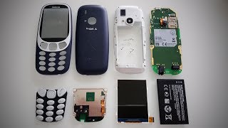 Nokia 3310 2018 Teardown Disassembly [upl. by Airdnalahs99]