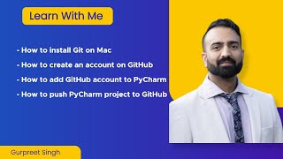 How to push PyCharm project to Git Hub [upl. by Grosberg]