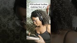 School bullies making fun of u😂 funny shortfeed viralshorts students [upl. by Mihe]