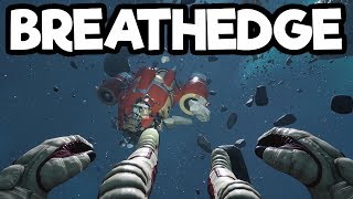 Hilarious Subnautica Style Space Survival  Breathedge Gameplay Impressions [upl. by Htaek]