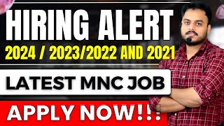 Latest MNC Job  Apply NOW👨‍💻👩‍💻  hiringalert 2024232221 [upl. by Phylys31]